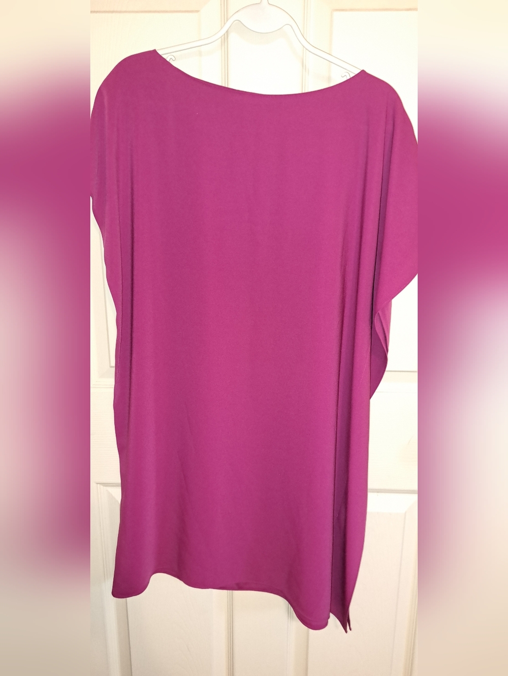 Anna Cate Tuckernuck Eva Pullover Mini Shift Dress In Fusia Pink Event Party Sml